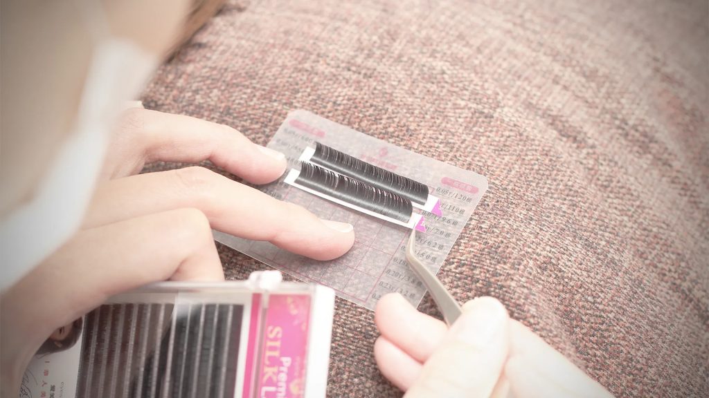 3D美睫嫁接 11 3d classic lash process 01