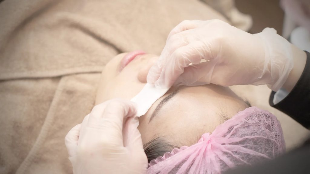 acne pimple care process 04